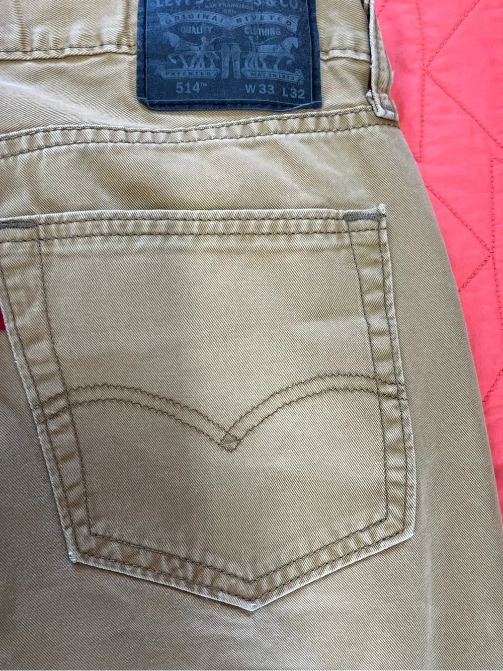 Levi's Men's Khaki Chinos - Light Beige